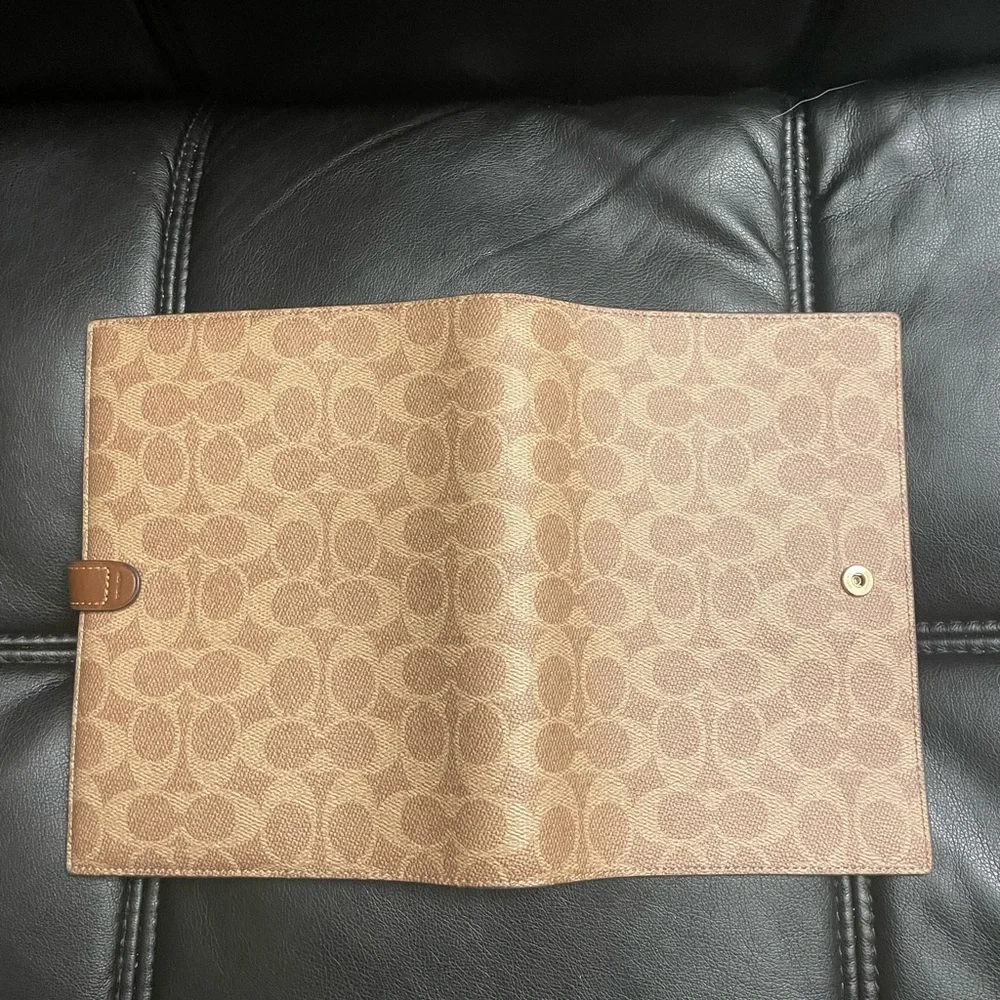 Coach Brown Signature Notebook and Pencil Case 🤎 Viral Set - Picture 5 of 5